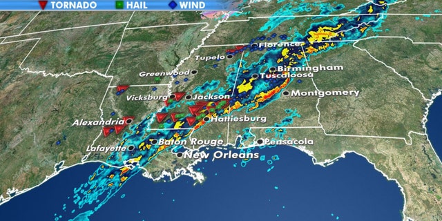 Storm system that spawned deadly tornadoes brings new severe weather ...