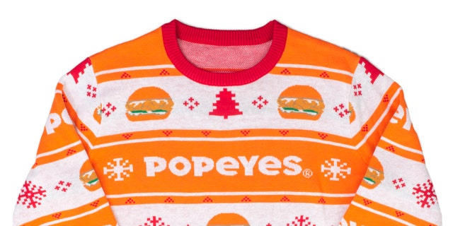 popeyes ugly sweater