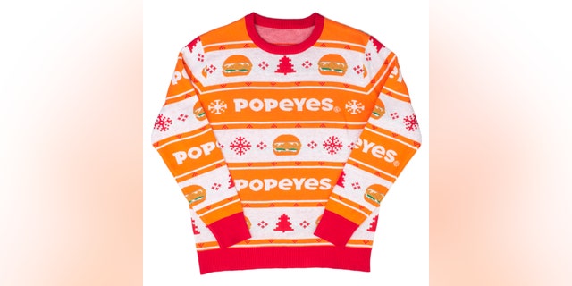 Fans can purchase the apparel on the UglyChristmasSweater website for $44.95.