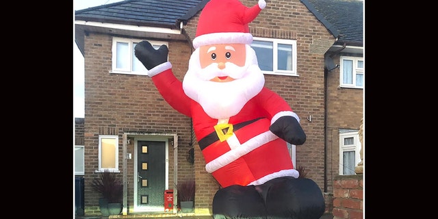 "When I woke up in the morning, I looked out and his head would eclipse the window,” the man said. "Downstairs in the front room, when you opened the curtains, there was a big Santa bum in your face.”