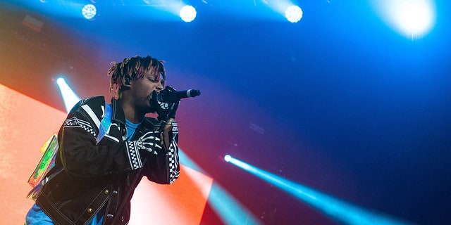 Juice WRLD, seen here in Chicago this past summer, reportedly suffered a seizure before his death.