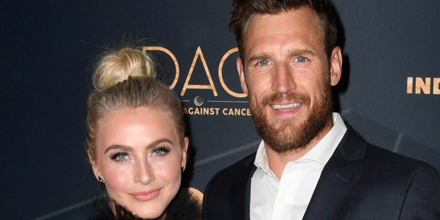 Julianne Hough and Brooks Laich attend the 2019 Industry Dance Awards at Avalon Hollywood on August 14, 2019, in Los Angeles, Calif. (Photo by Frazer Harrison/Getty Images)