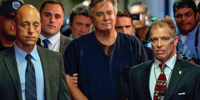 In this June 27, 2019, file photo, Paul Manafort arrives in court in New York.