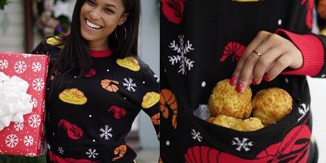 The Christmas sweater is part of the restaurant chain’s first-ever pop-up online store.