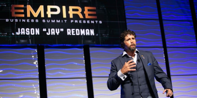 Redman speaking at a national entrepreneurship “Empire” summit hosted by the Fitness franchise Fit Body Boot Camp in San Diego this past August.