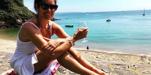 Though she is still battling cancer, Georgiades said she credits her implants with saving her life as she had no other symptoms and no history of breast cancer in her family.