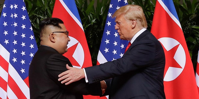 A senior North Korean official on Monday called President Trump a 