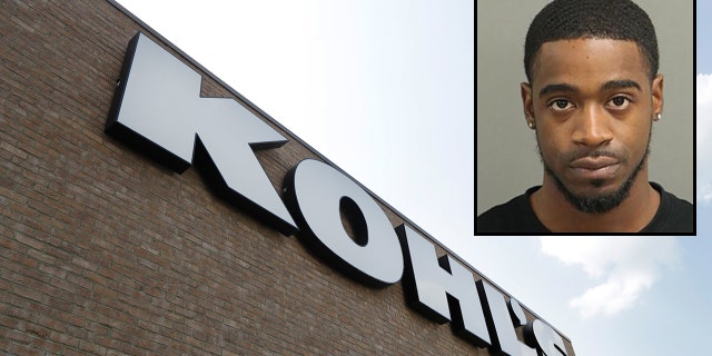 Little's presence in the parking lot didn't disrupt any Black Friday shoppers, police said.