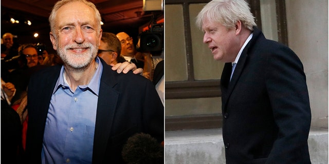 Westlake Legal Group uk-elex UK's Johnson, Corbyn cast votes as nation decides which party will resolve Brexit impasse JILL LAWLESS fox-news/world/world-regions/europe/brexit fox-news/world/uk-politics fox-news/politics/elections fox-news/person/boris-johnson fnc/world fnc DANICA KIRKA Associated Press article 79451ef2-a5fa-5678-800b-74b50607590b