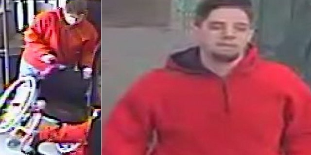 Austin Shurbutt was arrested Saturday after trying to steal a woman's wheelchair on Nov. 29.