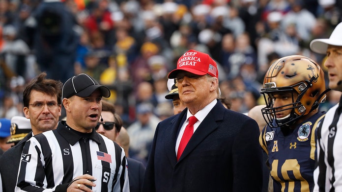 Image result for Trump attends Army-Navy rivalry game in Philadelphia Fox News