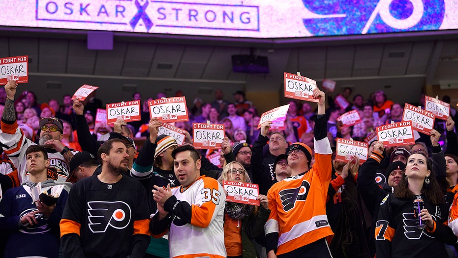 Hockey Fights Cancer Night has added meaning for Oskar Lindblom