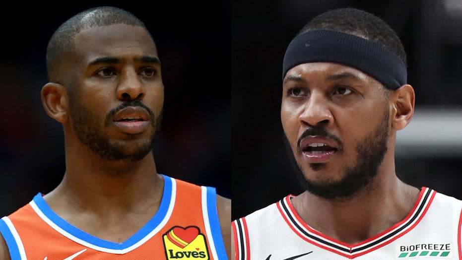 Carmelo Anthony says he warned Chris Paul to 'be careful' after ...