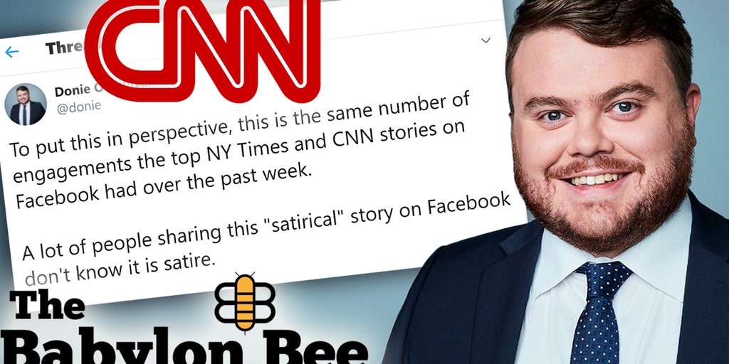 CNN reporter sounds alarm over conservative satirical site, gets pummeled on Twitter | Fox News