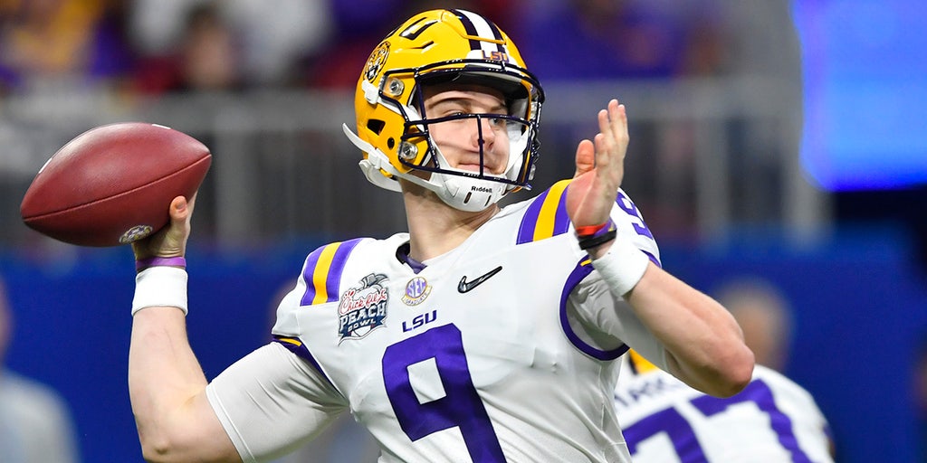 LSU - Joe Burrow during the National Championship on January 13