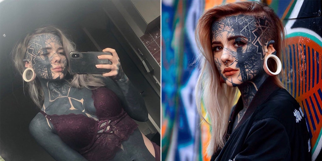 Woman Honors Father By Getting 90 Percent Of Body Tattooed Booked My First Tattoo With My Dad Fox News