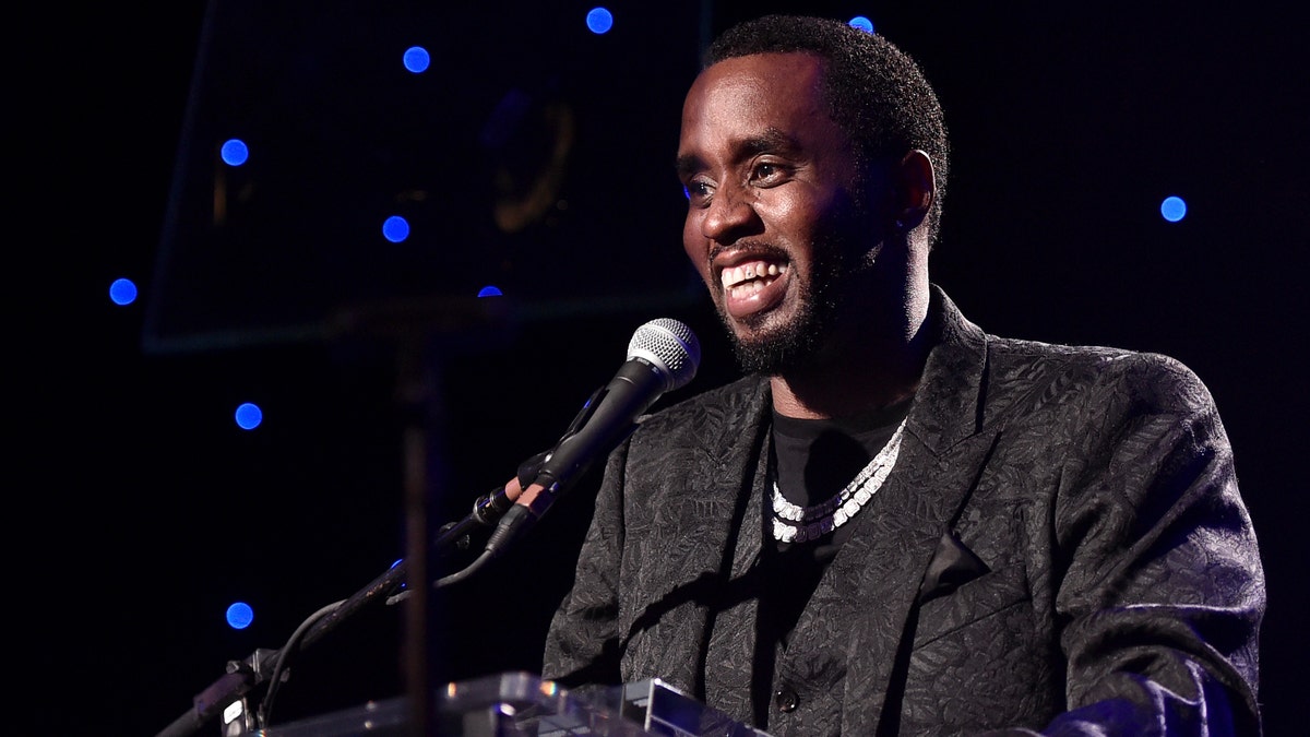 Sean 'Diddy' Combs accepts the President's Merit Award onstage during the Pre-GRAMMY Gala and GRAMMY Salute to Industry Icons Honoring Sean "Diddy" Combs on January 25, 2020, in Beverly Hills, California. (Photo by Alberto E. Rodriguez/Getty Images for The Recording Academy)