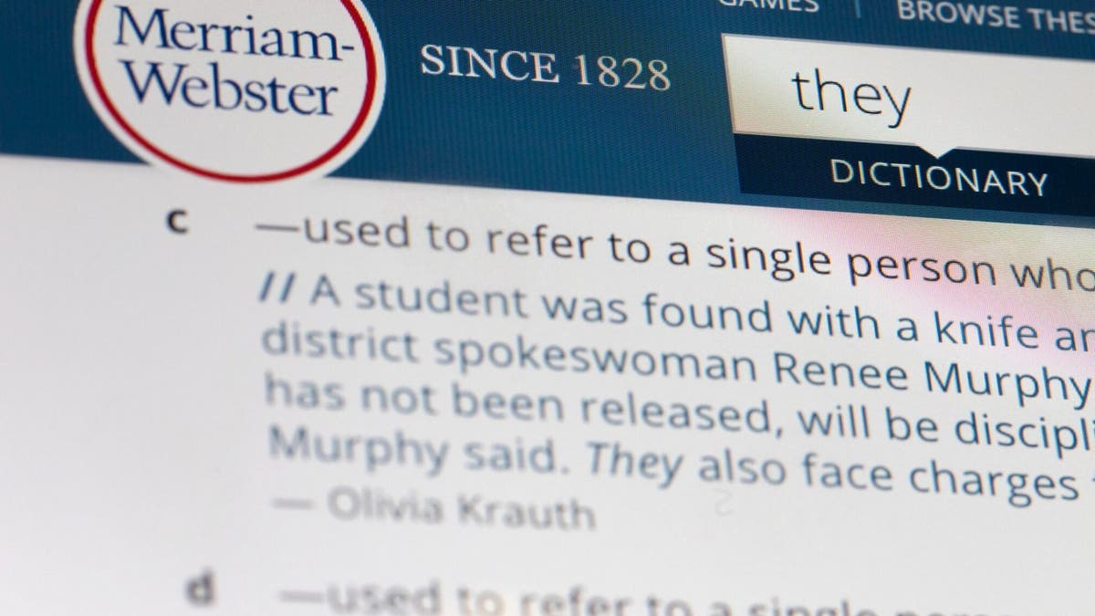 In related headlines, the language mavens at Merriam-Webster have also declared the personal pronoun "they" as the 2019 word of the year, based on a 313-percent increase in search at Merriam-Webster.com.
