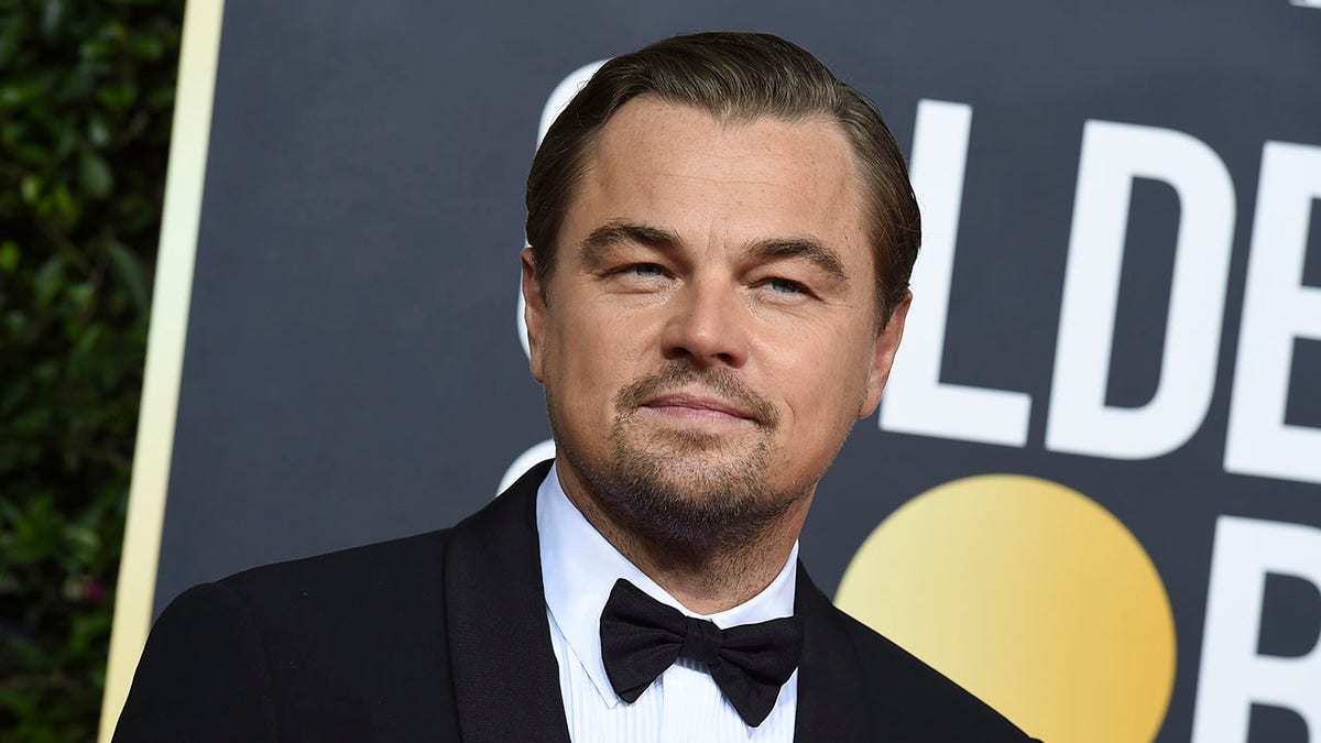 Leonardo DiCaprio at the Golden Globes
