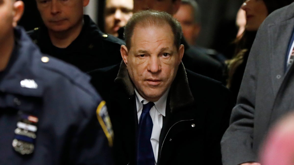 Harvey Weinstein leaves court during his rape trial, Tuesday, Jan. 21, 2020, in New York. (AP Photo/Richard Drew)