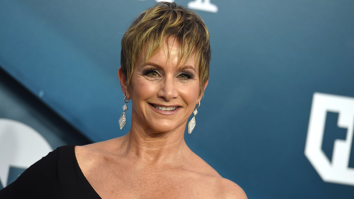 SAG-AFTRA president Gabrielle Carteris at the 26th annual Screen Actors Guild Awards, on Jan. 19, 2020, in Los Angeles. 