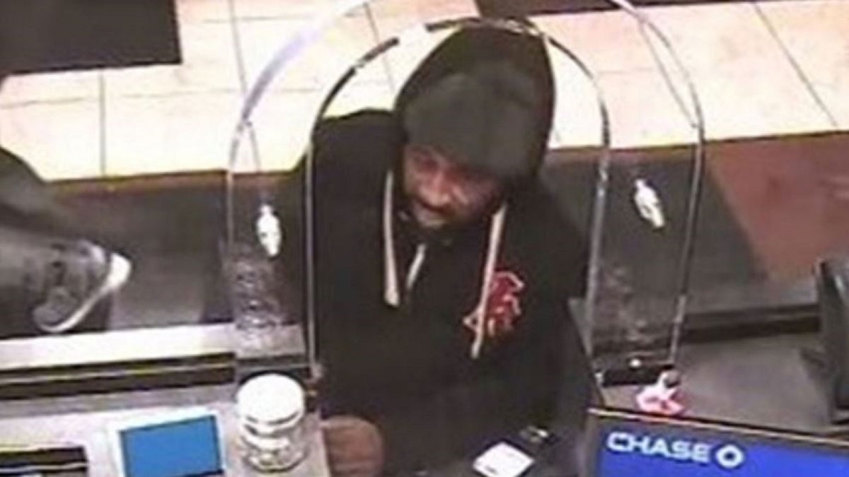 Cops have identified the person in this image as accused bank robber Gerod Woodberry, 42. Woodberry turned himself in to authorities Friday. His release prompted criticism of a bail reform law that led to his earlier release. (New York City Police Department)