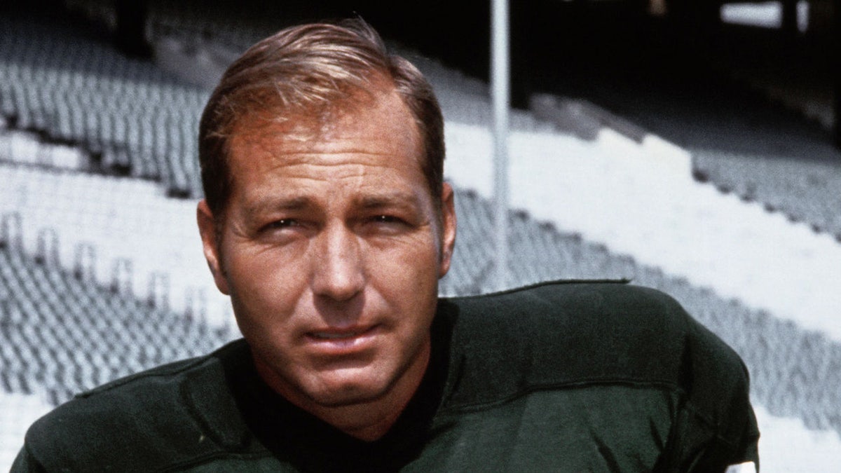Green Bay Packers quarterback Bart Starr is a two-time Super Bowl MVP.