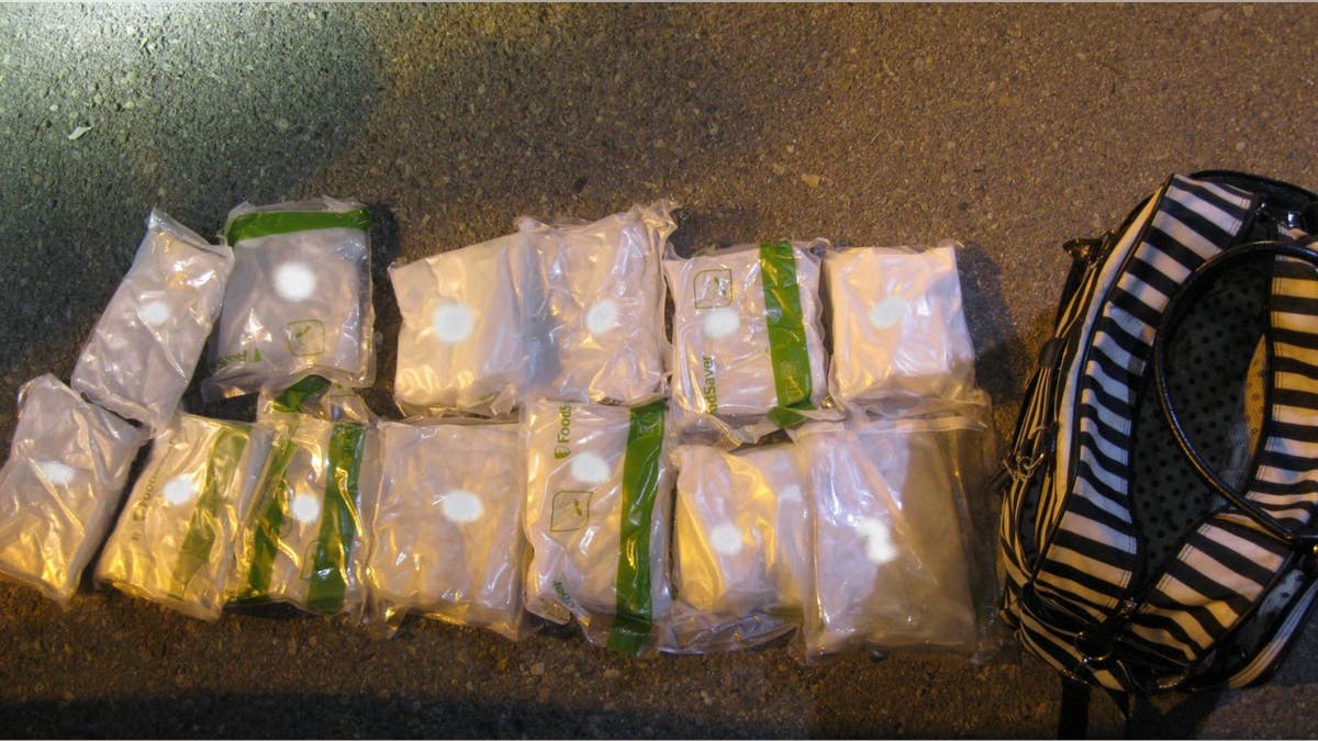 Border agents in California found $102,000 worth of crystal methamphetamine during a search of a group of four people that included three teenagers, U.S. Customs and Border Protection said.