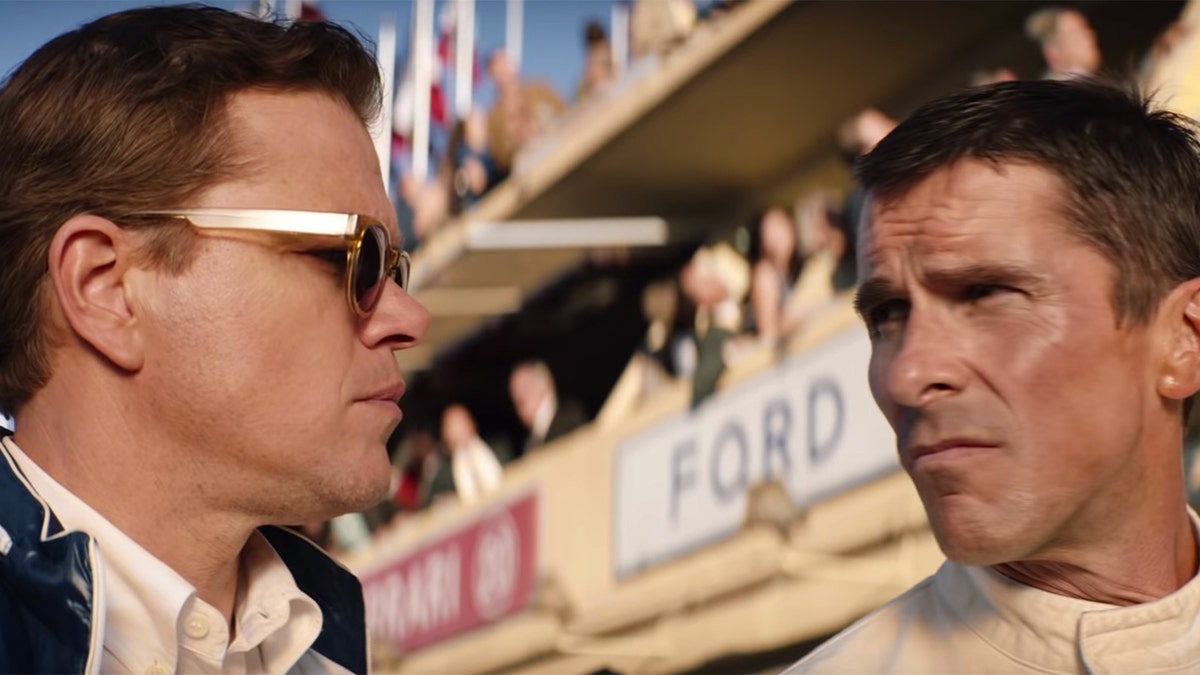 "Ford v Ferrari" stars Matt Damon and Christian Bale