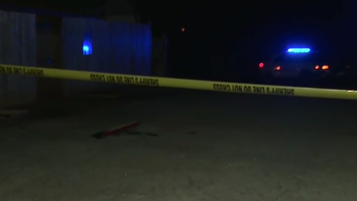 Debris was located on George State Route 16 after the crash.