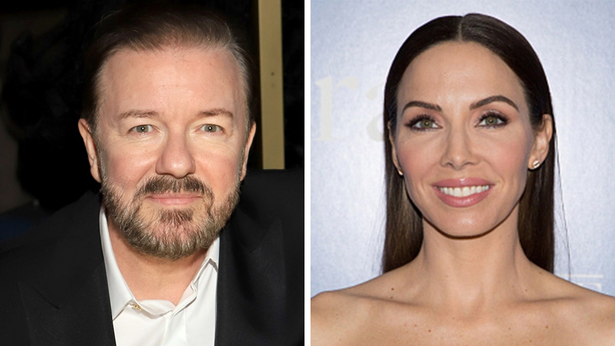 Ricky Gervais and Whitney Cummings