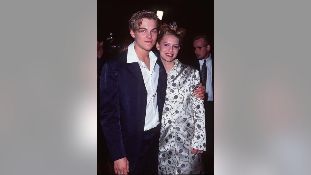 Leonardo DiCaprio and Claire Danes at the premiere of "Romeo + Juliet." (Photo by SGranitz/WireImage)