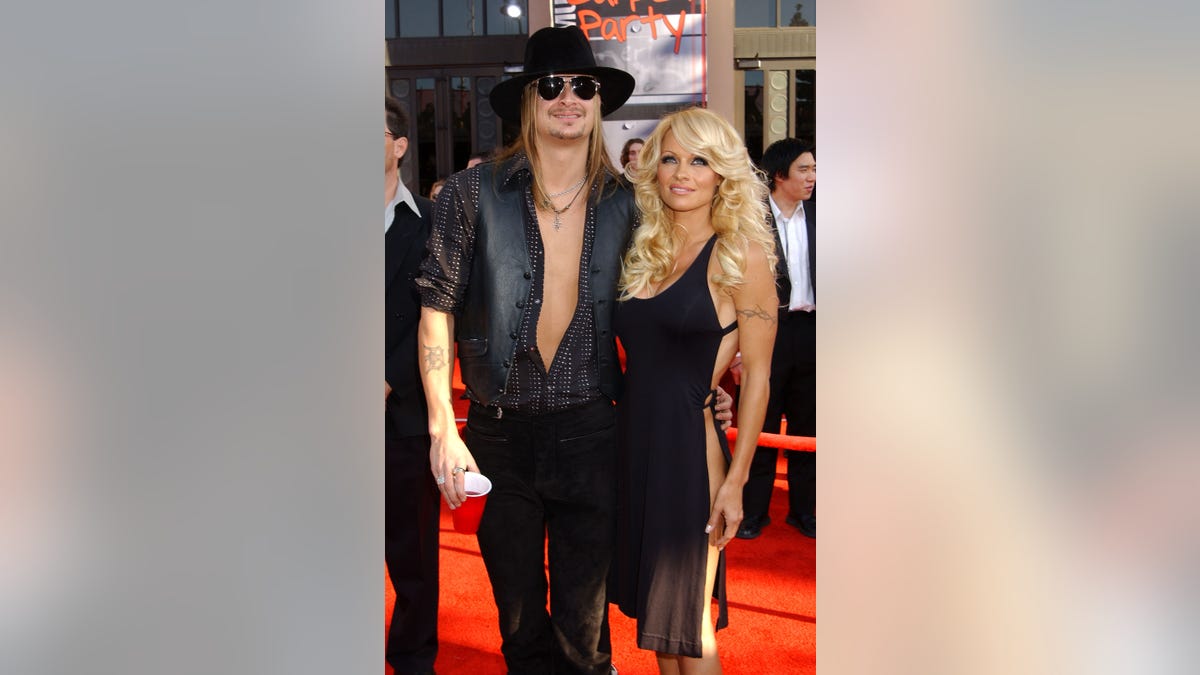 Kid Rock and Pamela Anderson