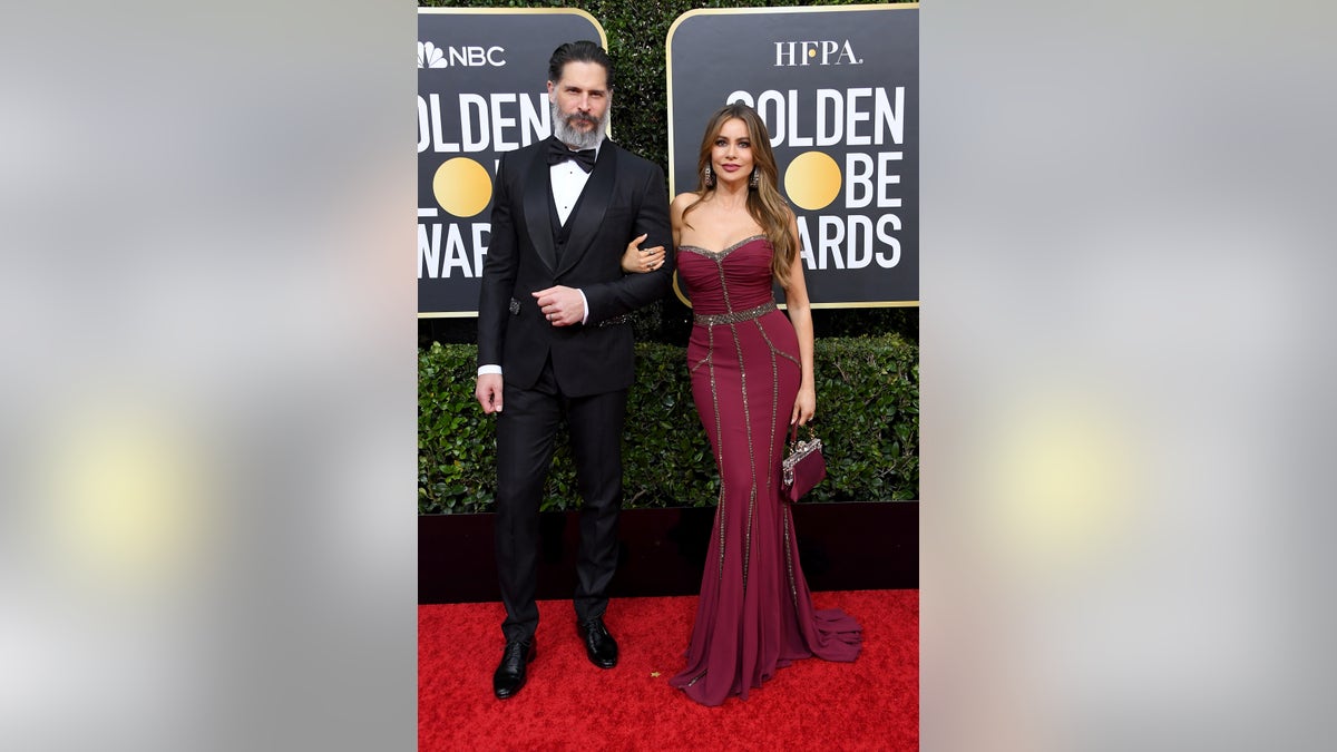 Joe Manganiello and Sofia Vergara attend the 77th Annual Golden Globe Awards at The Beverly Hilton Hotel on January 05, 2020 in Beverly Hills, California. 