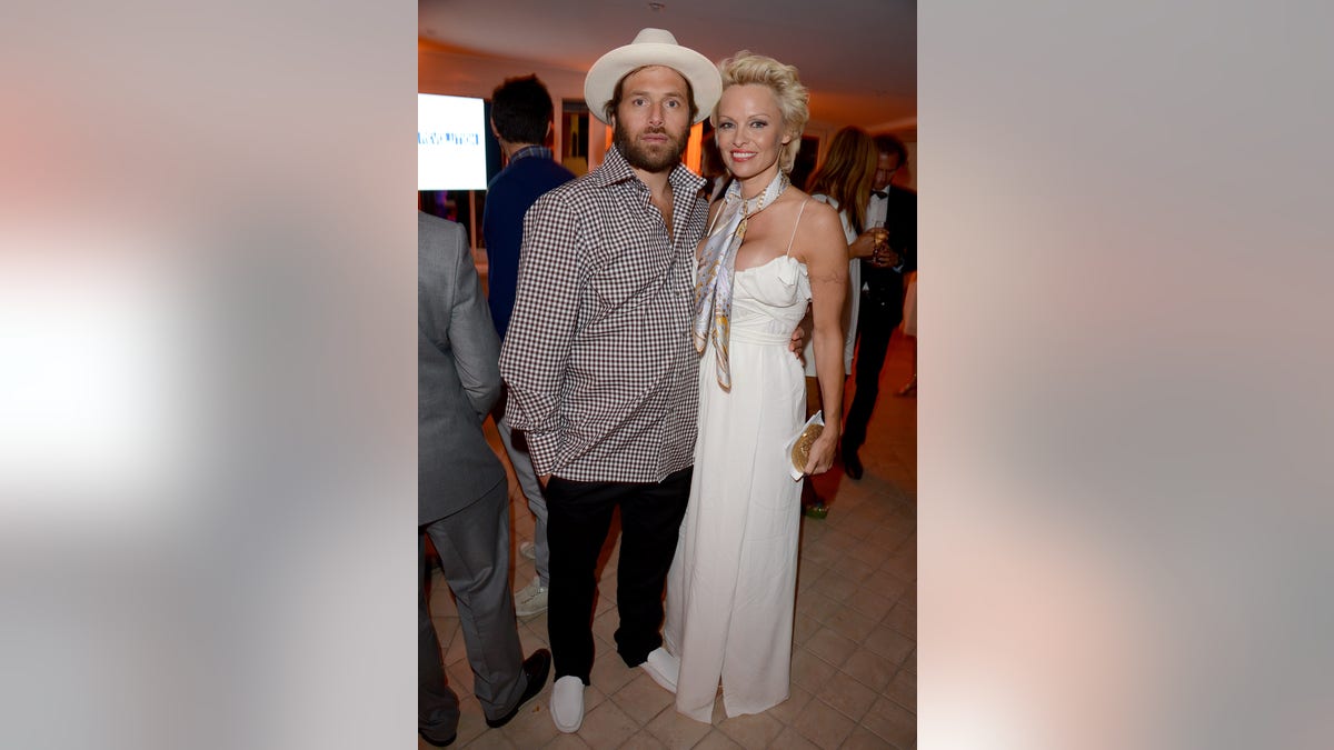 Pamela Anderson and Rick Salomon