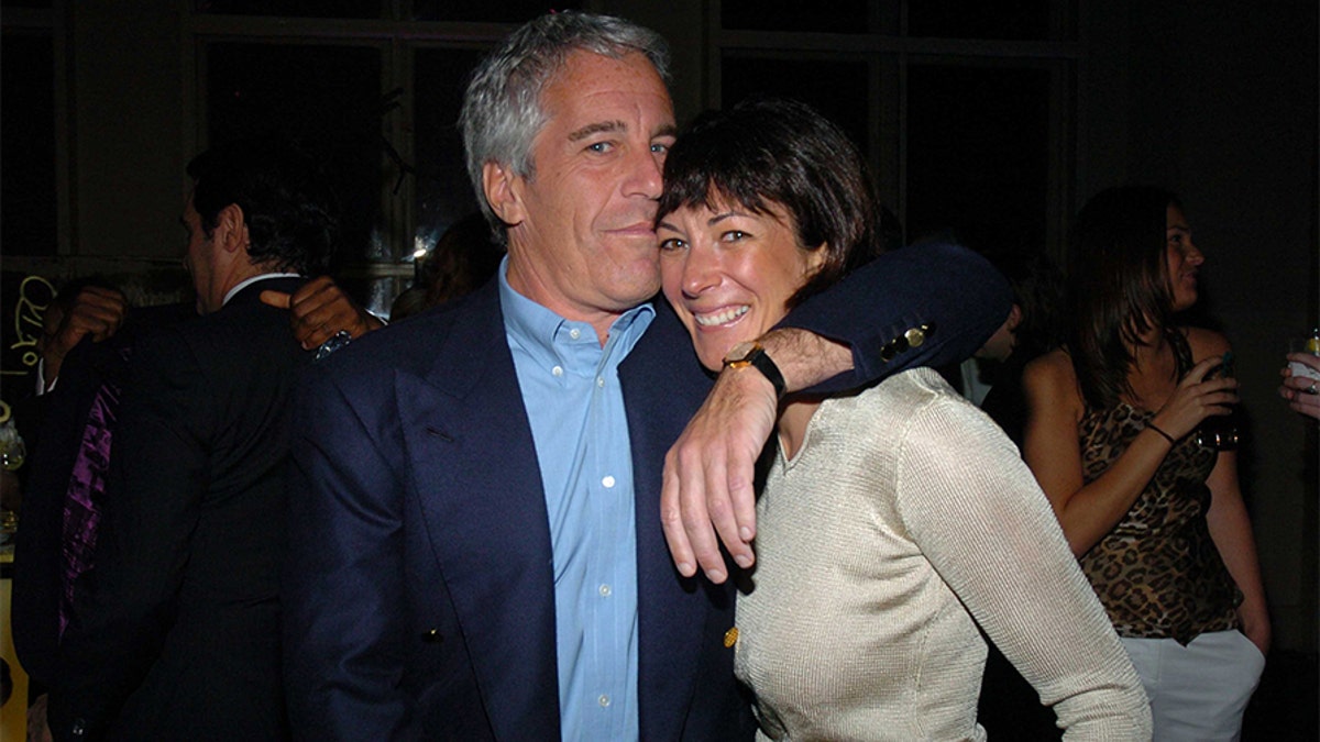 Jeffrey Epstein and Ghislaine Maxwell attend de Grisogono Sponsor The 2005 Wall Street Concert Series Benefiting Wall Street Rising, with a Performance by Rod Stewart at Cipriani Wall Street on March 15, 2005, in New York City.