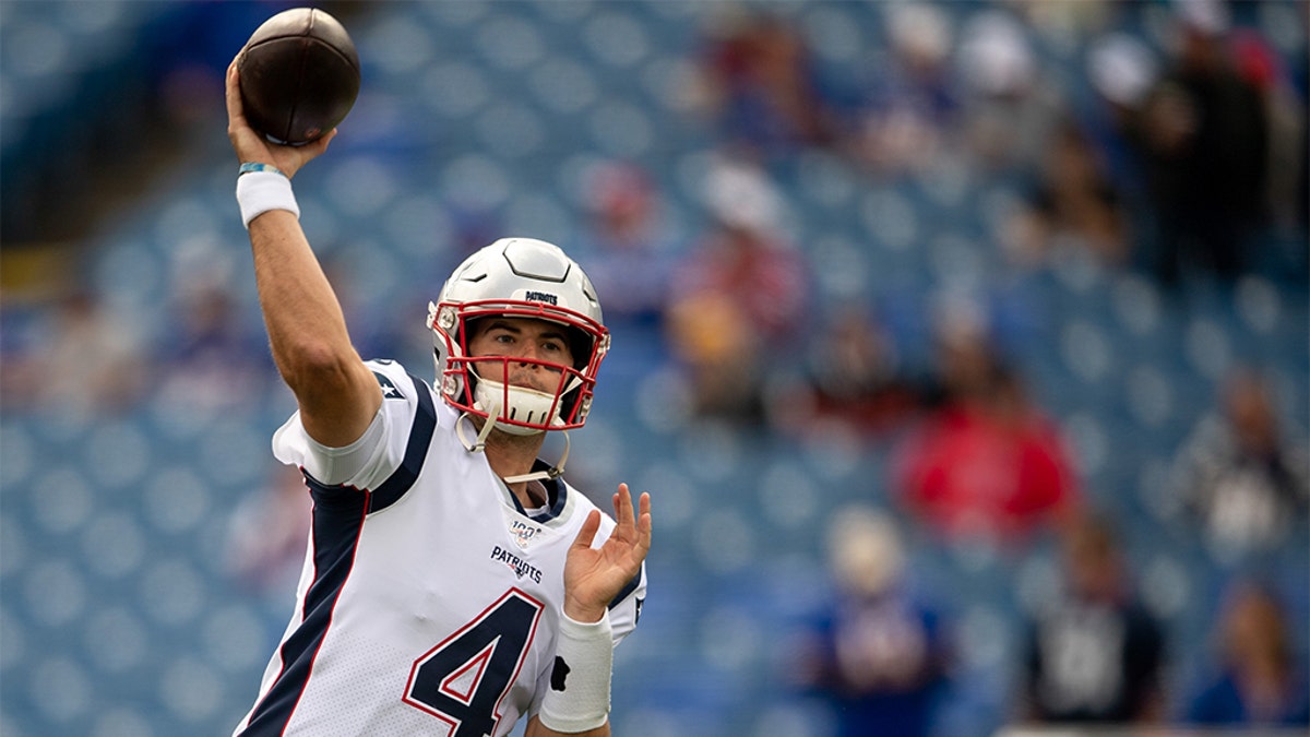 Stidham made his debut in Week 3. (Douglas DeFelice-USA TODAY Sports)