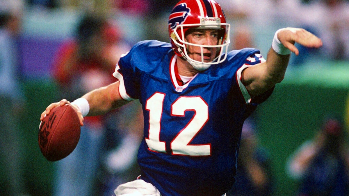 Jim Kelly was the best QB in team history. (Photo by Focus on Sport/Getty Images)