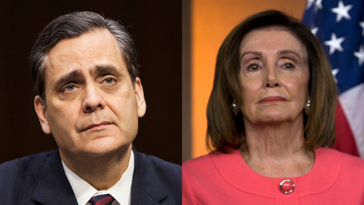 Jonathan Turley blasted “partisan troll” House Speaker Nancy Pelosi.