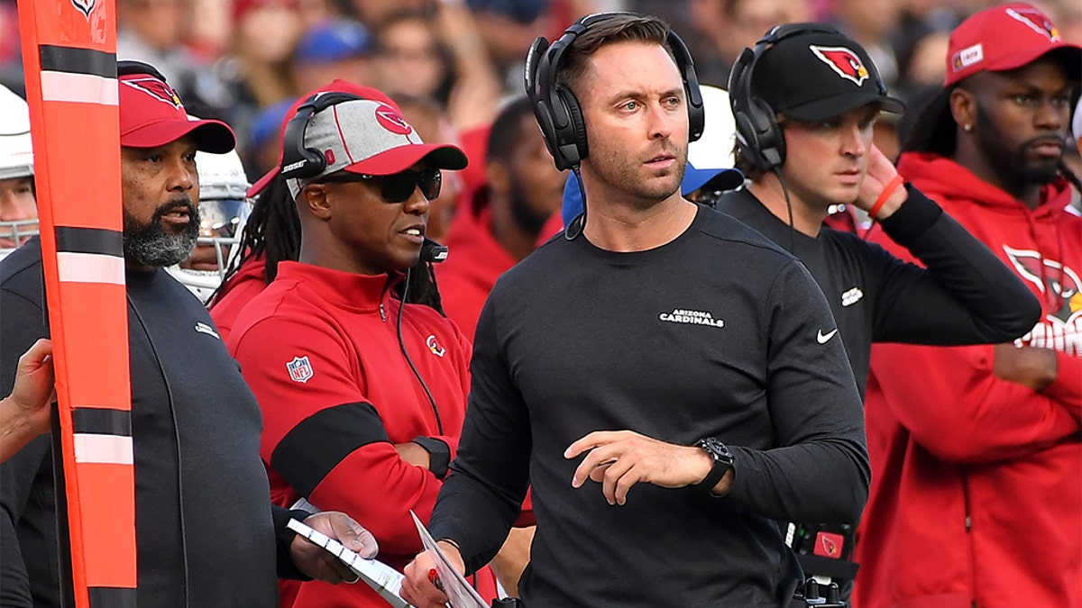 Former Texas Tech and current Arizona Cardinals head coach Kliff Kingsbury. (Jayne Kamin-Oncea/Getty Images)