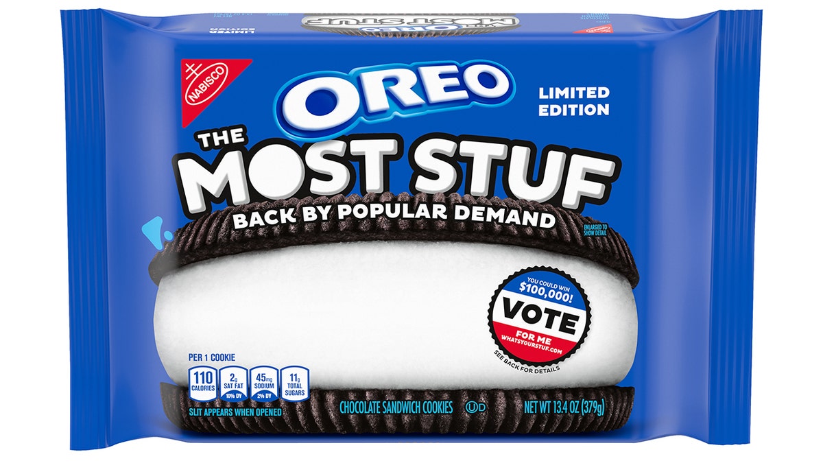Oreo's Most Stuf variety made its limited-time debut in 2019.