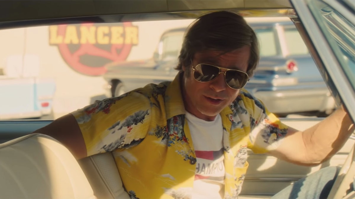 Brad Pitt received an Oscar nomination for his role in "Once Upon a Time in Hollywood."