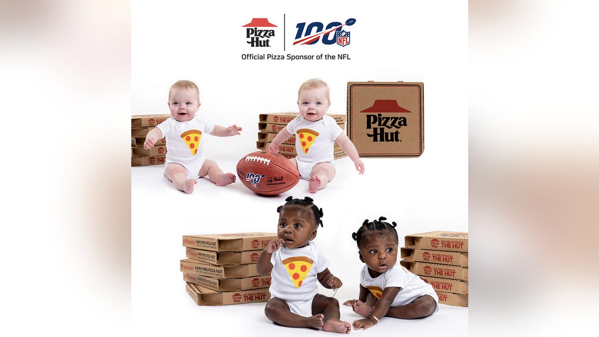 Pizza Hut introduced a similar promotion last year, albeit for the first baby — not twins — to be born after kickoff.