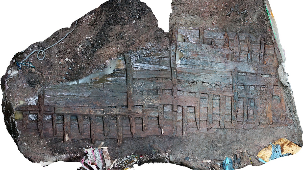 Photo of the wreck. (Vrak - Museum of wrecks, National Maritime and Transport History Museums)