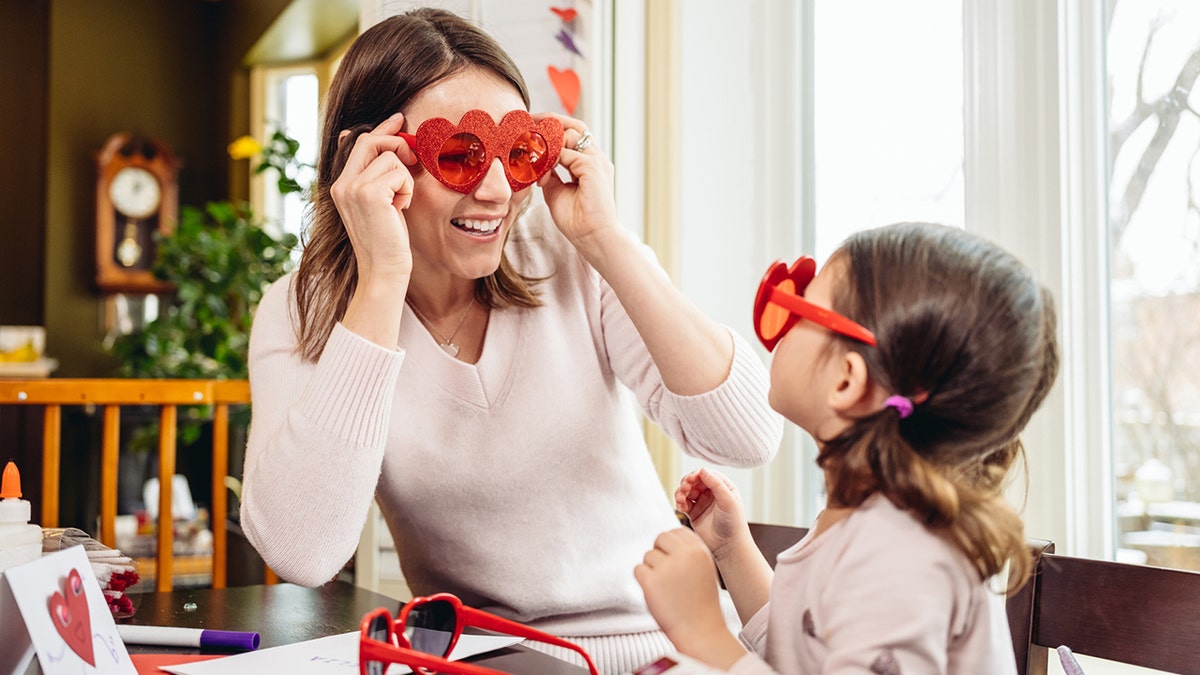 mother daughter Valentine