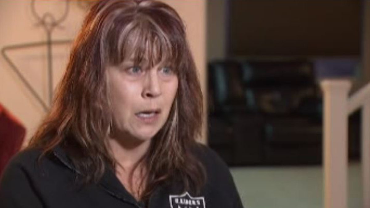 Vikki Seifert, pictured, believes that her pup was crushed to death by a grooming table at PetSmart.