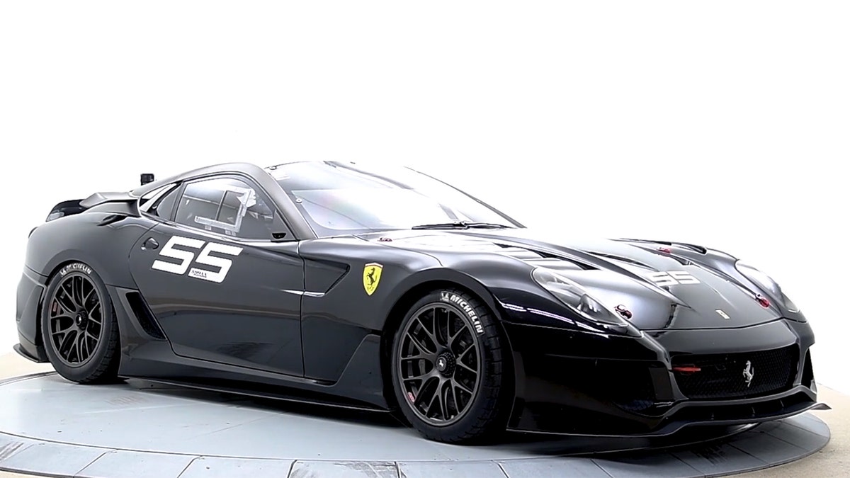The Ferrari 599xx is not legal to drive on the street.