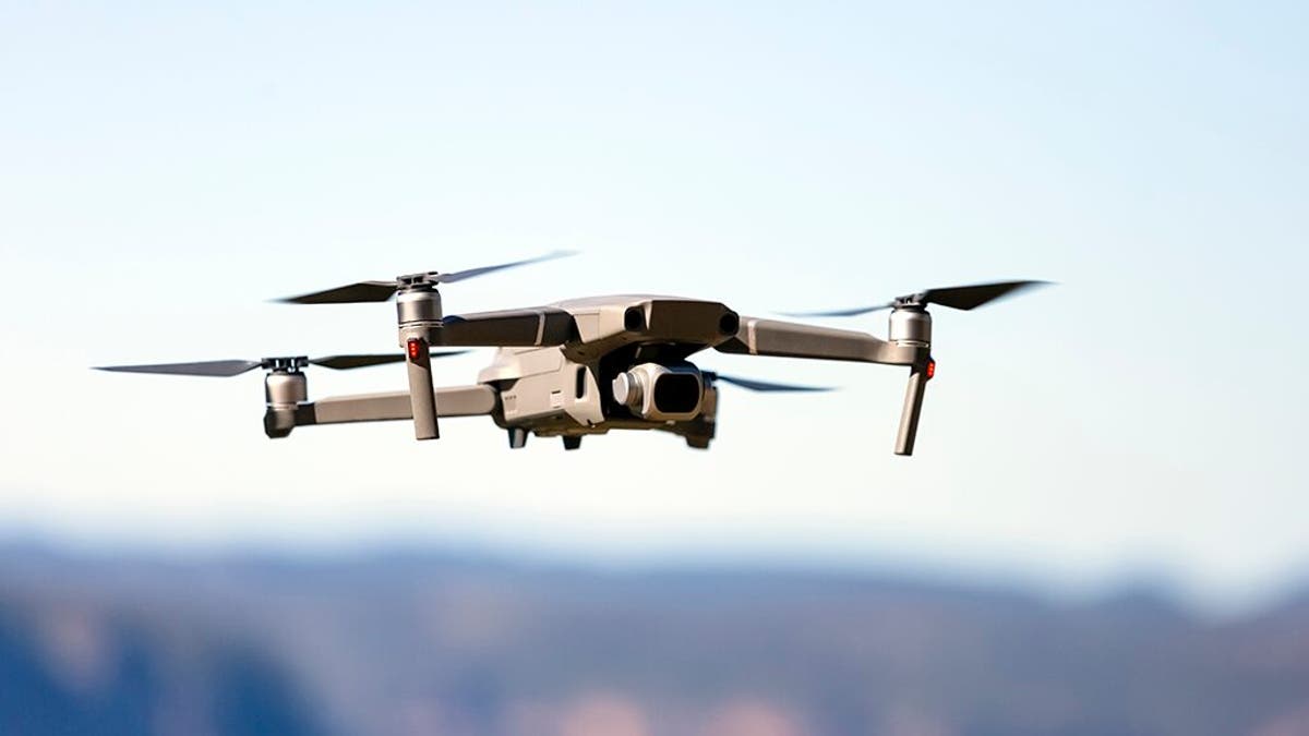 A public drone on the flight