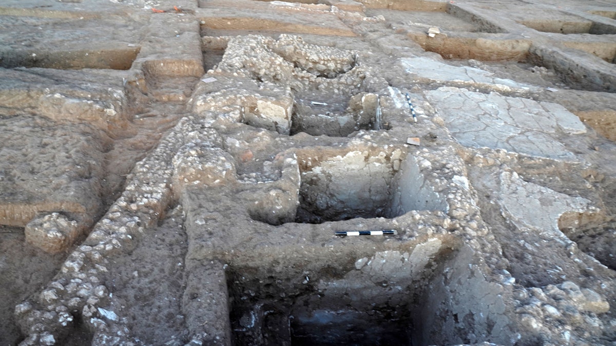 Collecting vat, dating to the Persian period. (Credit: Idan Jonish, Israel Antiquities Authority