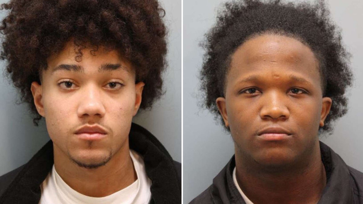 Davis, left, and Cannady were arrested without incident following a short pursuit, deputies said.